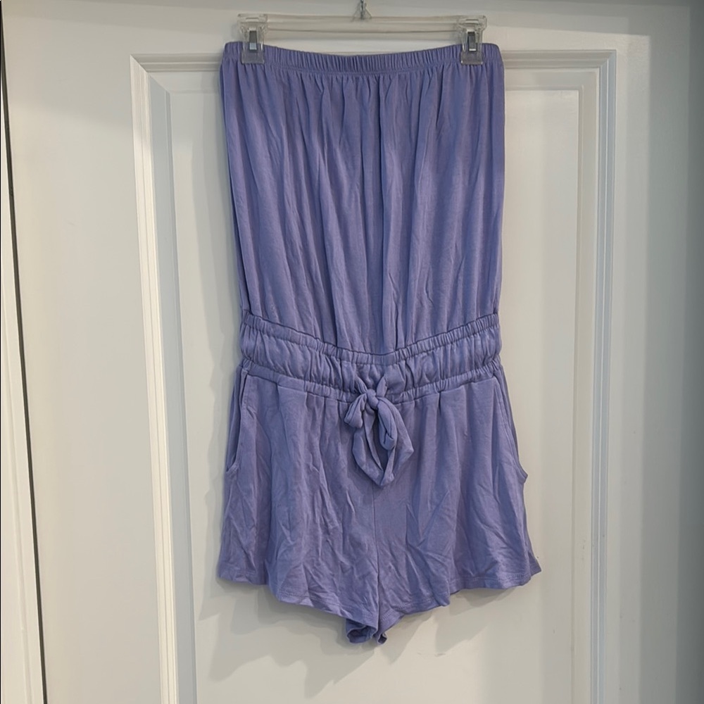 Lucky Brand Purple Swim Coverup